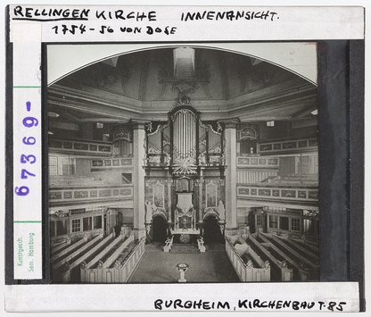 Vorschaubild Rellingen: Kirche. Architekt: Cai Dose, Innenansicht 